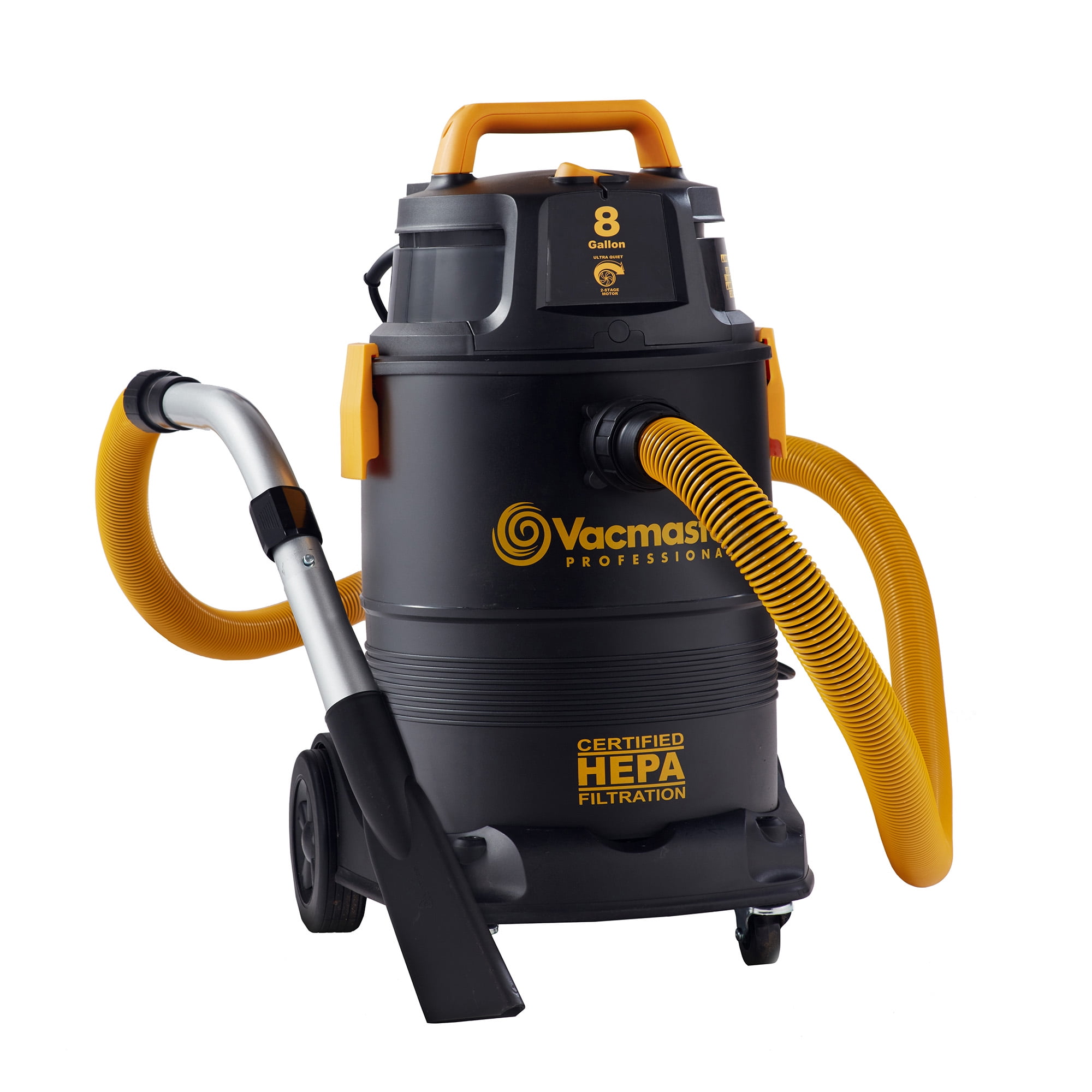 Vacmaster Professional VK811PH 8-Gallon HEPA Certified Wet/Dry Vacuum