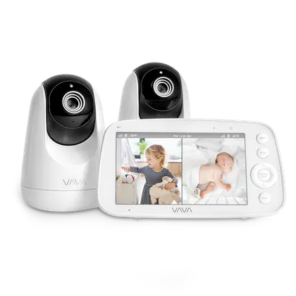 VAVA Split View 5" 720P Video Baby Monitor with 2 Cameras (VA-IH009) — VAVA