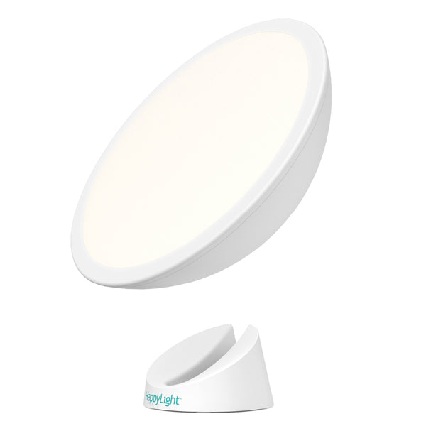 Verilux HappyLight Halo Cordless 10,000 Lux Light Therapy Lamp