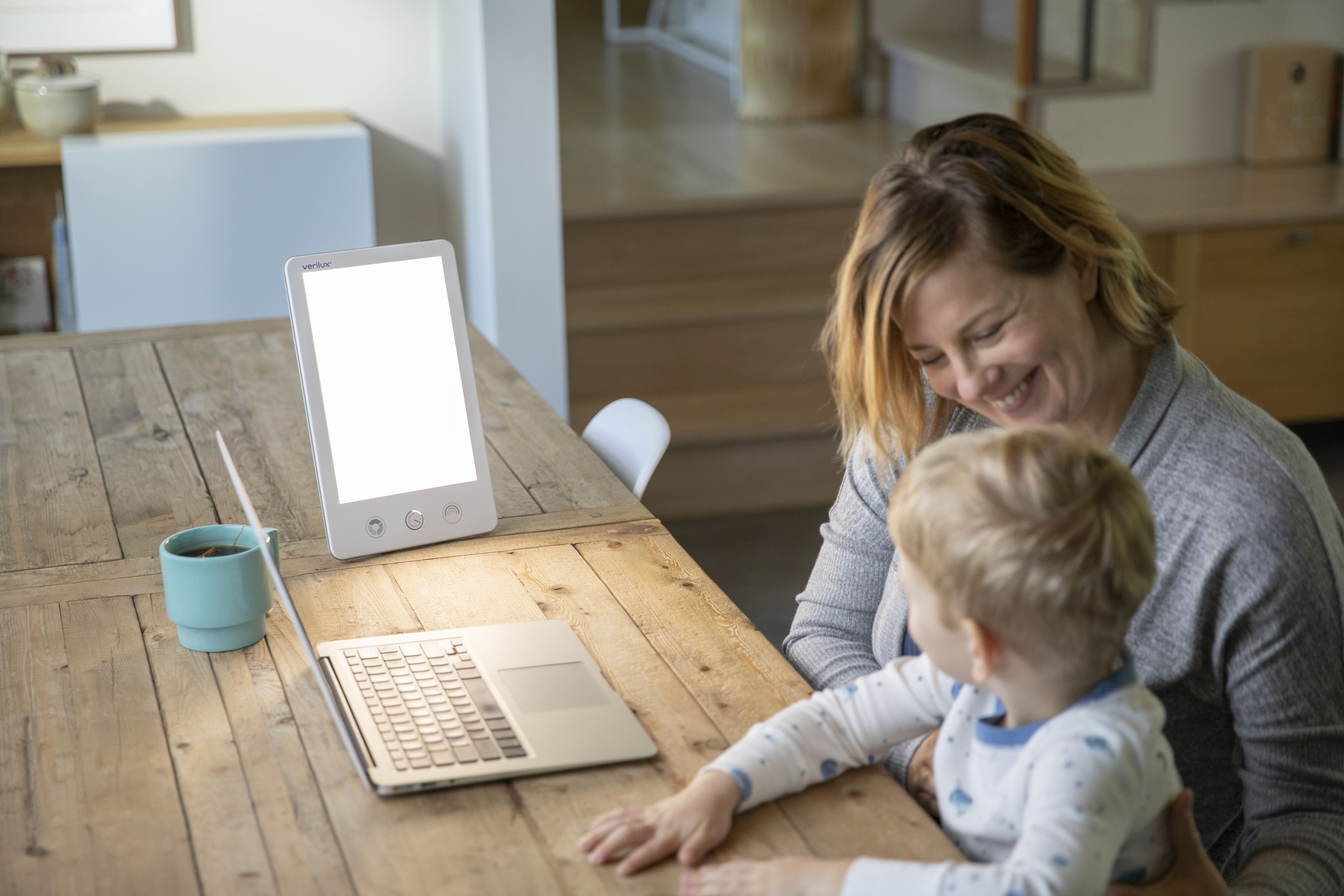 Verilux HappyLight Luxe 10,000 Lux Light Therapy Lamp