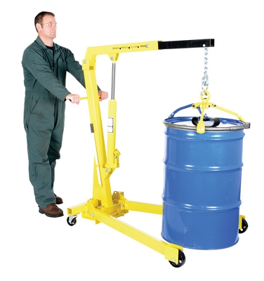 Vestil EHN-20-C Steel Shop Crane / Engine Hoist with Folding Legs, 2,000 lb. Capacity