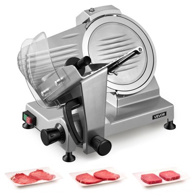 VEVOR Commercial Meat Slicer, 10-Inch, 240W, 350-400 RPM
