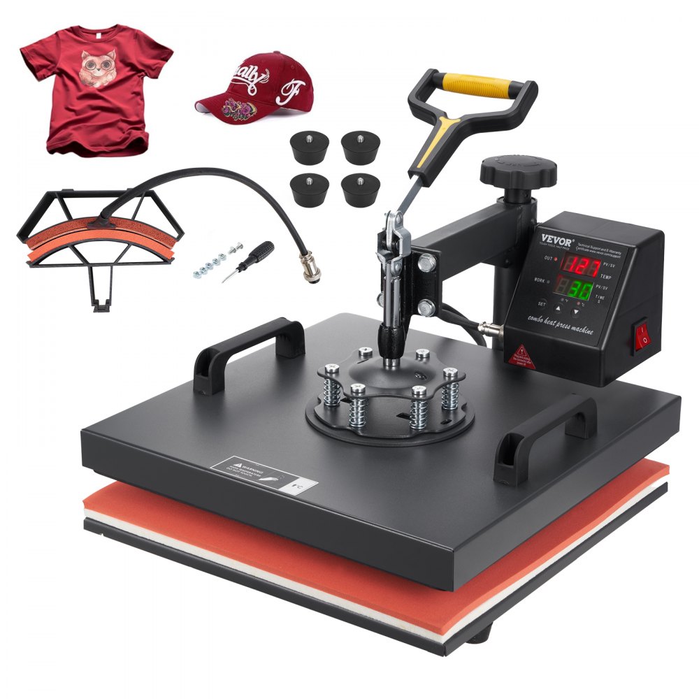 VEVOR 2-in-1 Heat Press 15x15 (TLM12001)