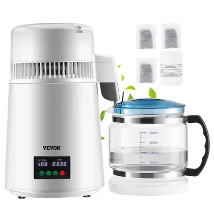 VEVOR 4L (1.1 Gal) 750W Countertop Water Distiller
