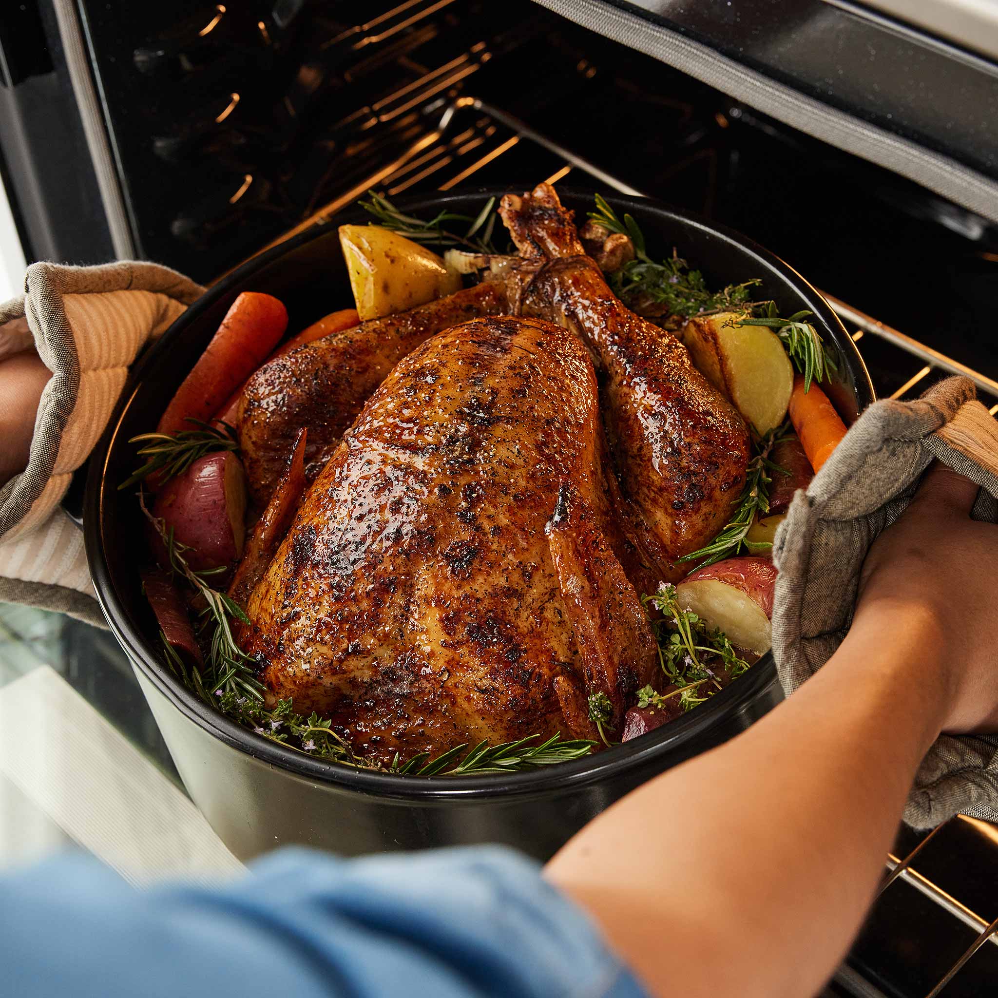 Xtrema Round Dutch Oven, 10.5-Quart