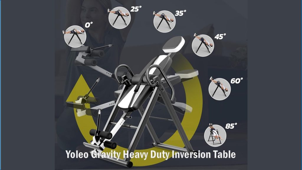 Yoleo Gravity Heavy Duty Inversion Table