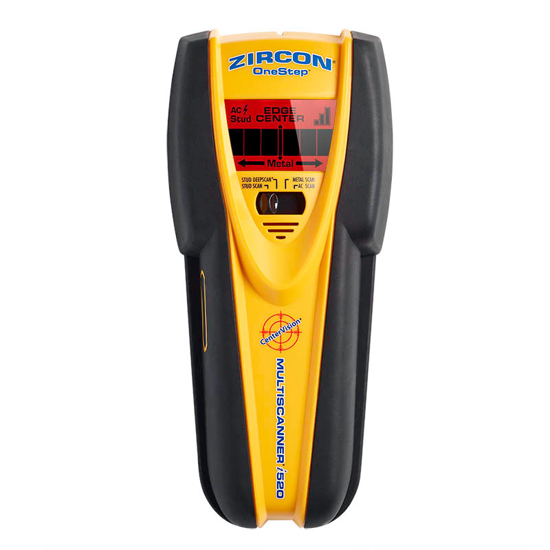 Zircon MultiScanner i520 OneStep Multifunction Stud Finder
